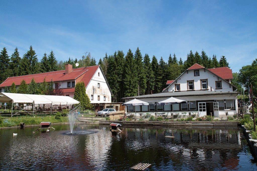 Pension Waldschanke Geyer Luaran gambar